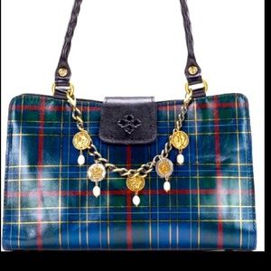 Patricia Nash Rienzo Tartan Satchel